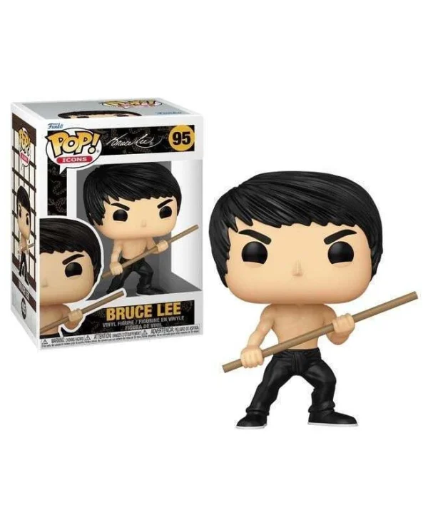 Funko Pop! Icons: N° 95 Bruce Lee Bo Staff