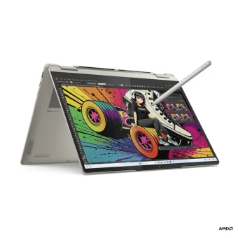 Lenovo Yoga 7 2-in-1 14AKP10 14" OLED 120Hz (Ryzen AI 300 Series-7 350/32GB/1TB SSD/W11 Home) Seashell (GR Keyboard)