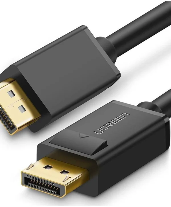 Ugreen Cable DisplayPort male - DisplayPort male 2m Μαύρο (10211) 10211