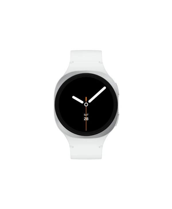 Samsung Galaxy Watch8 Aluminium 40mm Αδιάβροχο με Παλμογράφο (Ασημί)