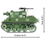 Cobi Τουβλάκια Historical Collection - H.M.C M8 Scott για 8+ ετών Ετών 525τμχ - Image 5