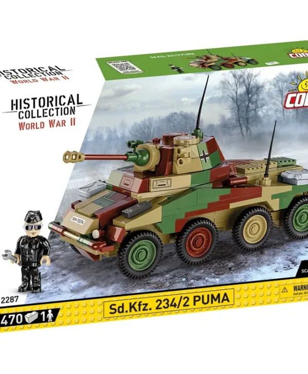 Cobi Τουβλάκια Historical Collection World War II Sd.Kfz.234-2 Puma για 7+ ετών Ετών 470τμχ