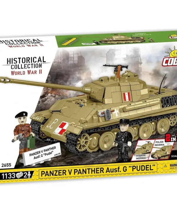 Cobi Τουβλάκια Panzer V Panther G Pudel 1133τμχ