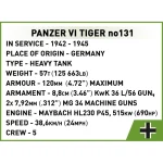 Cobi Τουβλάκια Panzer VI Tiger Νο131 για 7+ ετών Ετών 1275τμχ - Image 11