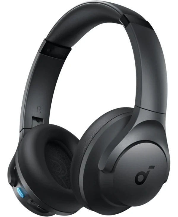 Anker Q11i Ασύρματα / Ενσύρματα Over Ear Ακουστικά και Quick Charge Cream White