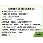 Cobi Τουβλάκια Panzer Vi Tiger I No. 131 898τμχ - Image 11