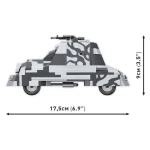 Cobi Τουβλάκια Armored Car Kubuś Warsaw Uprising 302τμχ - Image 6