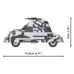 Cobi Τουβλάκια Armored Car Kubuś Warsaw Uprising 302τμχ - Image 15