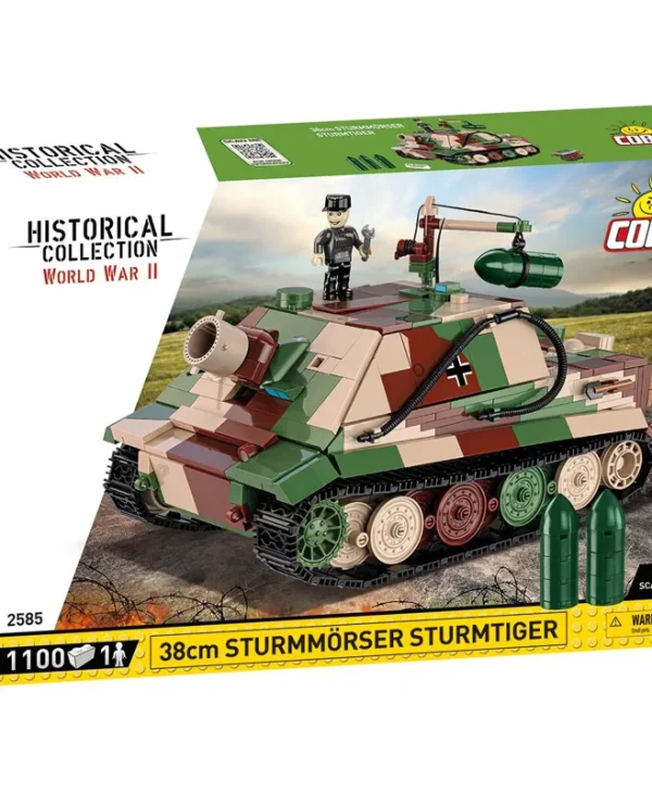Cobi Τουβλάκια Historical Collection WWII Sturmmorser Sturmtiger για 7+ ετών Ετών 1100τμχ
