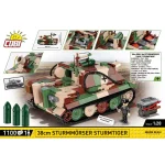 Cobi Τουβλάκια Historical Collection WWII Sturmmorser Sturmtiger για 7+ ετών Ετών 1100τμχ - Image 7