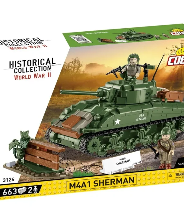 Cobi Τουβλάκια M4a1 Sherman 663τμχ