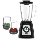 Tefal Blender Μπλέντερ με Γυάλινη Κανάτα 1.75lt 800W Μαύρο