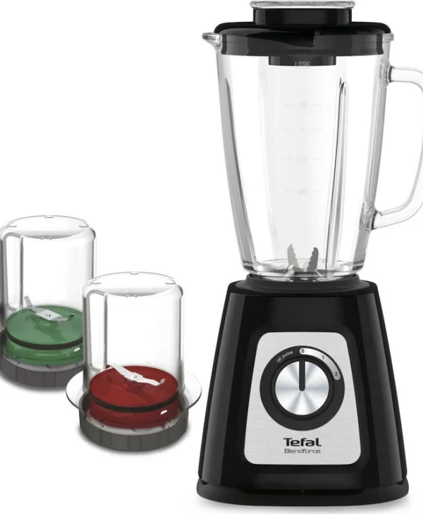 Tefal Blender Μπλέντερ με Γυάλινη Κανάτα 1.75lt 800W Μαύρο