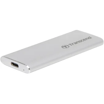 Transcend ESD240C USB 3.1 Εξωτερικός SSD 240GB M.2 Ασημί