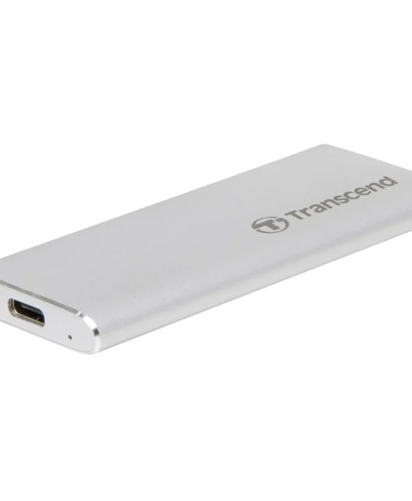 Transcend ESD240C USB 3.1 Εξωτερικός SSD 240GB M.2 Ασημί