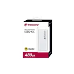 Transcend ESD240C USB 3.1 / USB-C Εξωτερικός SSD 480GB M.2 Ασημί - Image 5
