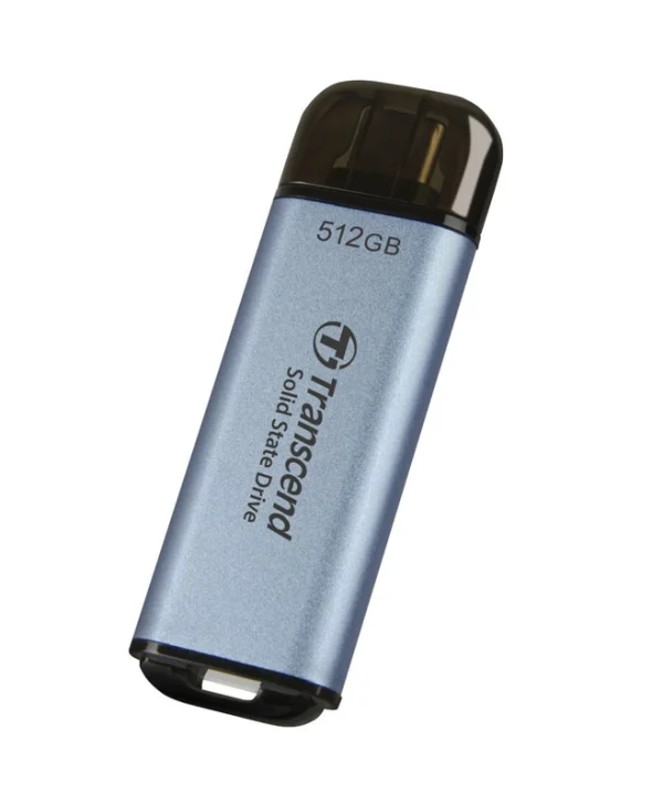 Transcend ESD300C 512GB USB 3.2 SSD Stick με σύνδεση USB-C Μπλε