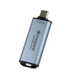 Transcend ESD300C 512GB USB 3.2 SSD Stick με σύνδεση USB-C Μπλε - Image 4