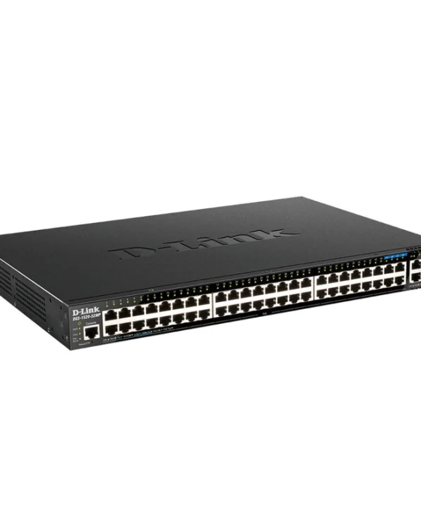 D-Link DGS-1520-52MP/E Managed L3 PoE+ Switch με 44 Θύρες Gigabit (1Gbps) Ethernet και 2 SFP Θύρες DGS-1520-52MP/E