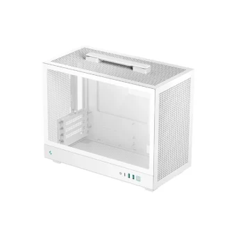 Deepcool CH160 Plus Mini Tower Κουτί Υπολογιστή με Πλαϊνό Παράθυρο Λευκό
