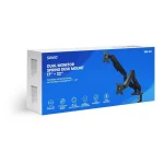 Savio UM-04 Βάση Γραφείου για 2 Οθόνες έως 32" με Βραχίονα UM-04 - Image 4