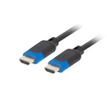Lanberg HDMI 2.1 Cable HDMI male - HDMI male 3m Μαύρο