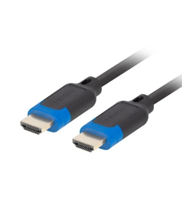 Lanberg HDMI 2.1 Cable HDMI male - HDMI male 3m Μαύρο