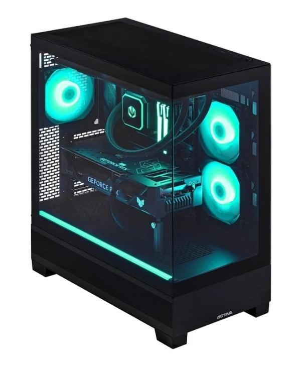 Actina Gaming Desktop PC (Ryzen 9-7900/32GB DDR5/1.0TB SSD/Radeon RX 9070 XT/No OS)