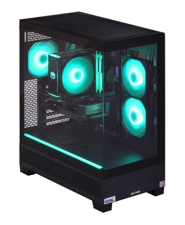 Actina Gaming Desktop PC (Ryzen 5-5600X/32GB DDR4/1.0TB SSD/GeForce RTX 5060/No OS)