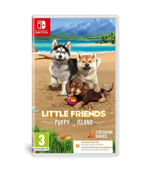 Little Friends: Puppy Island (Code In A Box) Switch Game