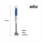 Braun MultiQuick 3 Ραβδομπλέντερ με Πλαστική Ράβδο 900W Λευκό - Image 3
