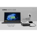 i-tec USB-C Docking Station με HDMI 4K PD Ethernet και σύνδεση 2 Οθονών Μαύρο (C31DUALHDMIDPD100) C31DUALHDMIDPD100 - Image 10