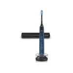 Philips Sonicare DiamondClean 9000 Ηλεκτρική Οδοντόβουρτσα με Χρονομετρητή, Αισθητήρα Πίεσης και Θήκη Ταξιδίου Black Blue