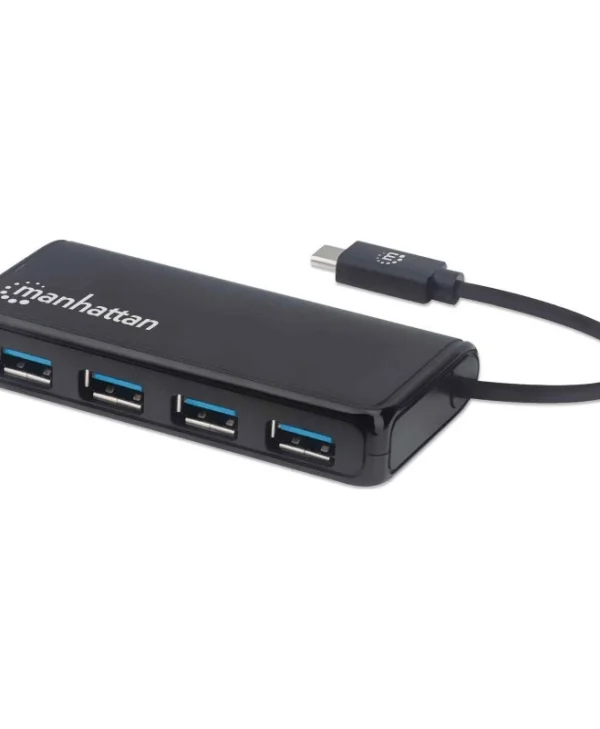 Manhattan IUSB31C-HUB430M USB 3.2 Hub 4 Θυρών με σύνδεση USB-C