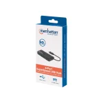 Manhattan IUSB31C-HUB430M USB 3.2 Hub 4 Θυρών με σύνδεση USB-C - Image 3