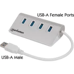 Manhattan 4-Port SuperSpeed
