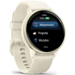 Garmin Vivoactive 6 Aluminium 42mm Αδιάβροχο Smartwatch με Παλμογράφο (Lunar Gold with Bone Band) - Image 5