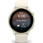 Garmin Vivoactive 6 Aluminium 42mm Αδιάβροχο Smartwatch με Παλμογράφο (Lunar Gold with Bone Band) - Image 6