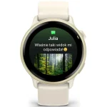 Garmin Vivoactive 6 Aluminium 42mm Αδιάβροχο Smartwatch με Παλμογράφο (Lunar Gold with Bone Band) - Image 8