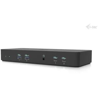 i-tec Display USB-C Docking Station με HDMI/DisplayPort 4K PD Ethernet και σύνδεση 3 Οθονών