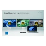 i-tec Display USB-C Docking Station με HDMI/DisplayPort 4K PD Ethernet και σύνδεση 3 Οθονών - Image 9