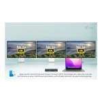 i-tec Display USB-C Docking Station με HDMI/DisplayPort 4K PD Ethernet και σύνδεση 3 Οθονών - Image 10