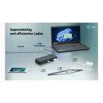 i-tec Display USB-C Docking Station με HDMI/DisplayPort 4K PD Ethernet και σύνδεση 3 Οθονών - Image 12