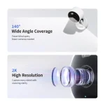 Aqara G100 Select IP Κάμερα Παρακολούθησης Wi-Fi με Αμφίδρομη Επικοινωνία - Image 3