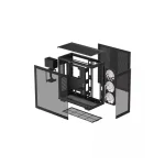 Deepcool CH780 Gaming Full Tower Κουτί Υπολογιστή με Πλαϊνό Παράθυρο και RGB Φωτισμό Μαύρο - Image 4