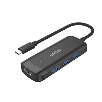 TP-LINK UH7020C USB-C Docking Station με HDMI 4K PD Γκρι UH7020C