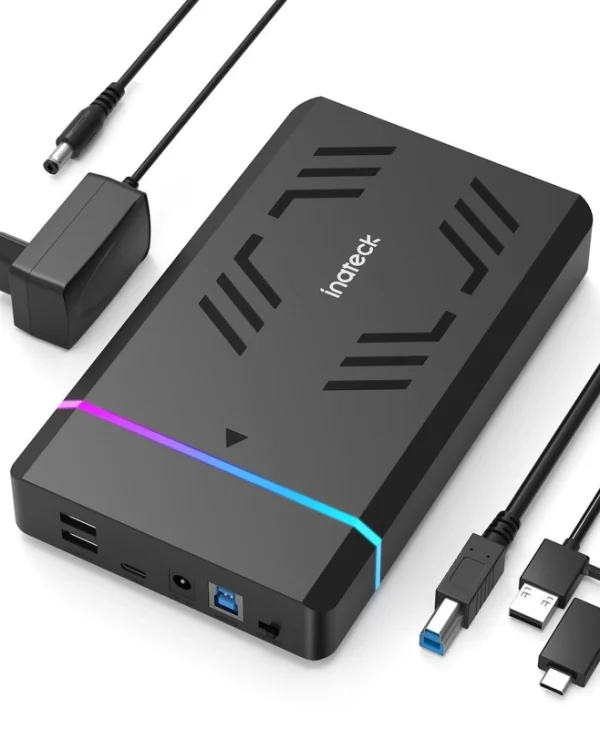 Inateck Θήκη για Σκληρό Δίσκο SATA III με σύνδεση USB 3.0 / SATA