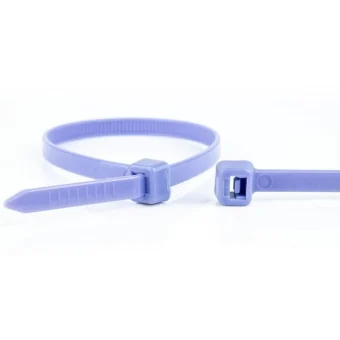 Wkk 110226771 Cable Tie Releasable Cable Tie Plastic Polyamide Purple 100 Pcs 110226771