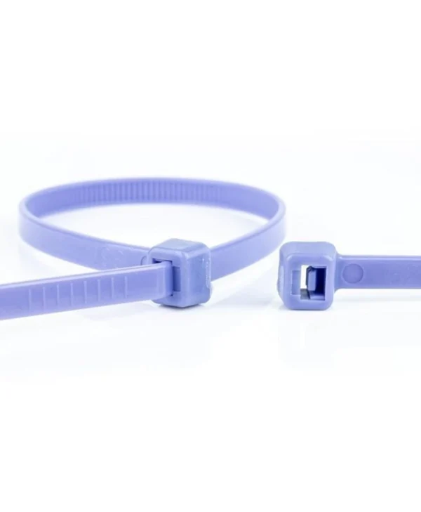 Wkk 110226771 Cable Tie Releasable Cable Tie Plastic Polyamide Purple 100 Pcs 110226771