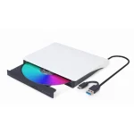 Gembird Εξωτερικός Οδηγός Blu-Ray Εγγραφής για Laptop Μαύρο